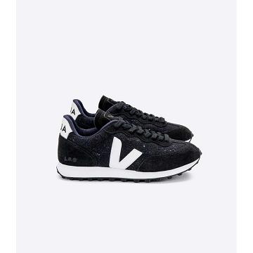 Veja RIO BRANCO FLANNEL Men's Running Shoes White/Black | CA 168QMA